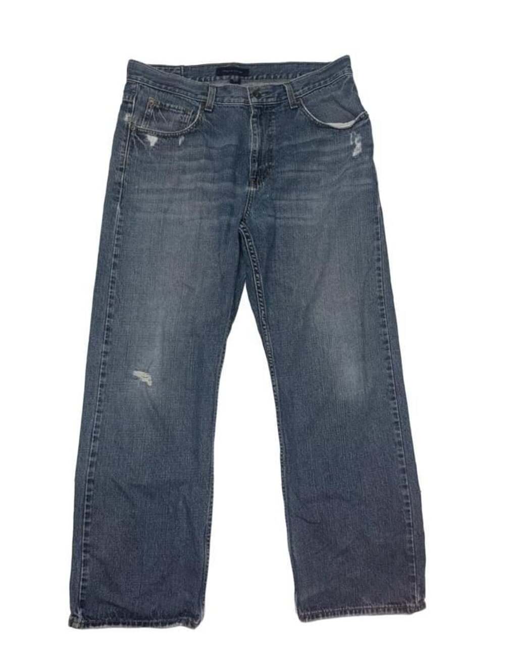 Tommy Hilfiger Distressed Denim Jeans Size 33x30 Blue Cotton